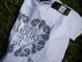 Art. 7: Remera media estación ancha con mangas cortas Marcela Koury; en blanco, negro, hueso (Talles S a XL) 